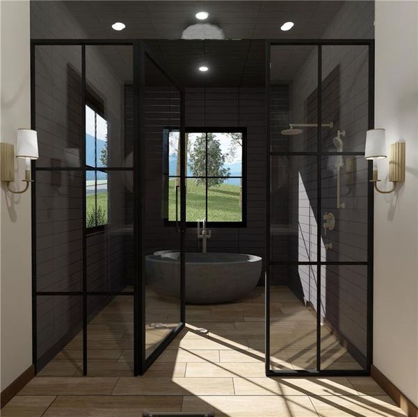 Furnished interior view inside a new home in , Young Harris (Image 5).