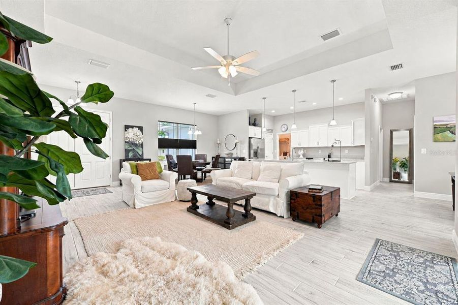 Furnished interior view inside a new home in , Weeki Wachee (Image 17). Furnished interior view inside a new home in , Weeki Wachee (Image 17).