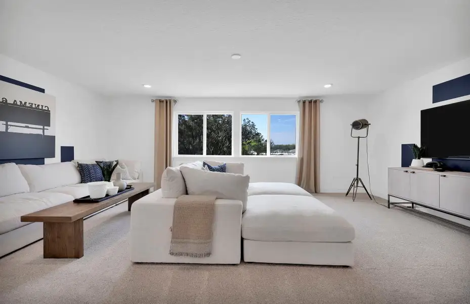 Furnished interior view inside a new home in Wingate Landing, Jacksonville (Image 16).