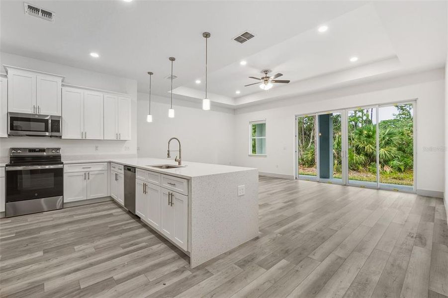 Furnished interior view inside a new home in , Port Charlotte (Image 6).