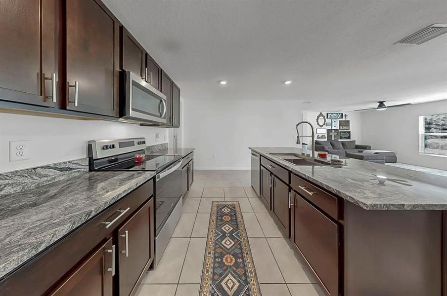 Furnished interior view inside a new home in Berry Bay, Wimauma (Image 14). Furnished interior view inside a new home in Berry Bay, Wimauma (Image 14).