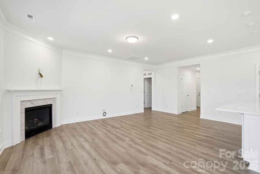 Spacious, unfurnished interior of a new home in Villas at Prestwick, Mooresville (Image 19).