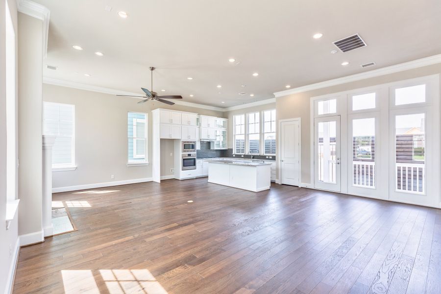 Spacious, unfurnished interior of a new home in Concourse at Mueller, Austin (Image 11). Spacious, unfurnished interior of a new home in Concourse at Mueller, Austin (Image 11).
