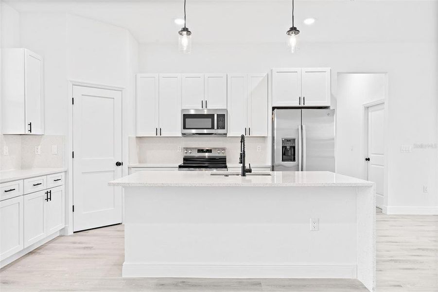 Furnished interior view inside a new home in , Ocala (Image 6).