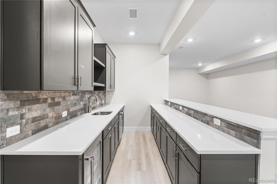 Furnished interior view inside a new home in Reflection at Solstice, Littleton (Image 7).
