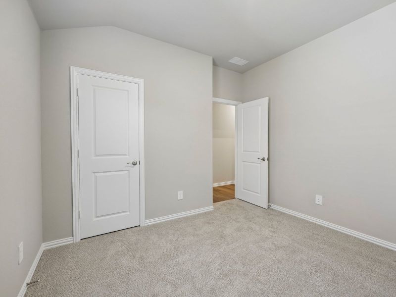 Spacious, unfurnished interior of a new home in Stella Hills, Denton (Image 15). Spacious, unfurnished interior of a new home in Stella Hills, Denton (Image 15).