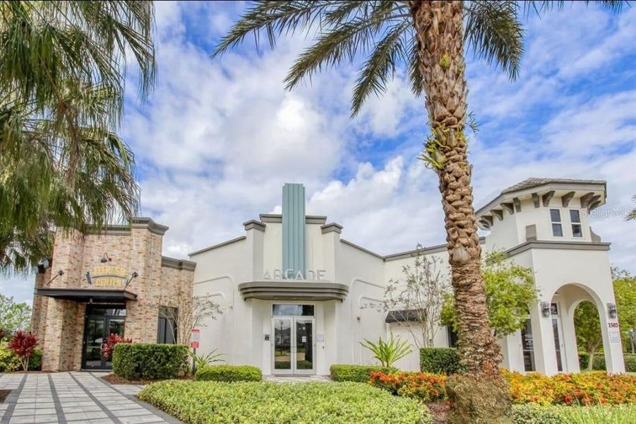 Front exterior of a new home in , Davenport, FL, highlighting curb appeal (Image 18).