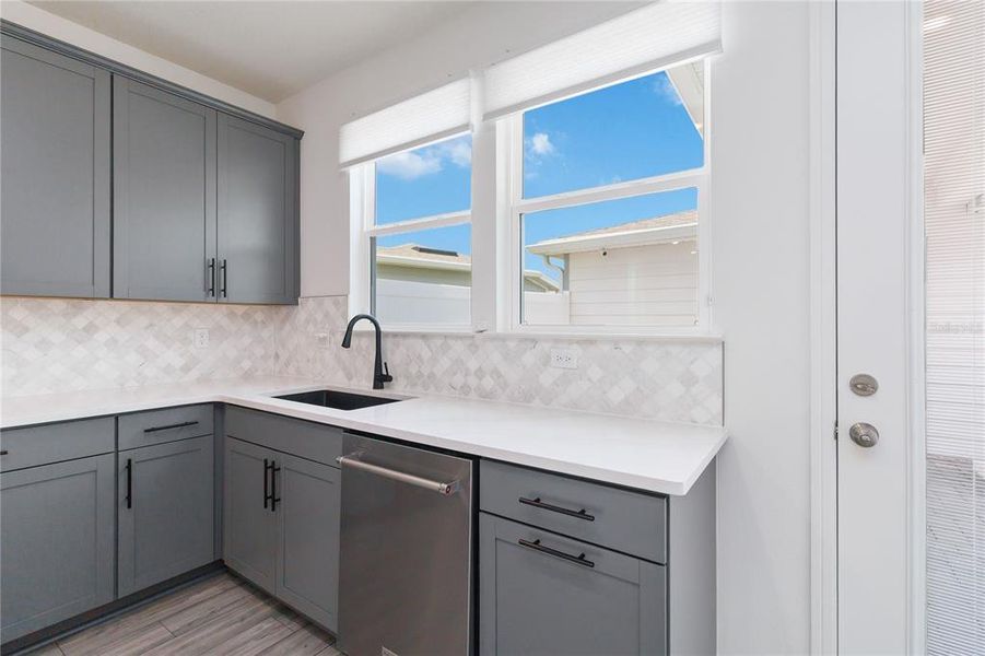 Kitchen Sink overlooking Patio