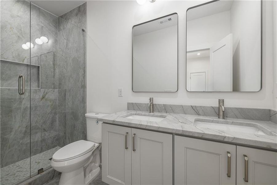 Furnished interior view inside a new home in , Smyrna (Image 11).