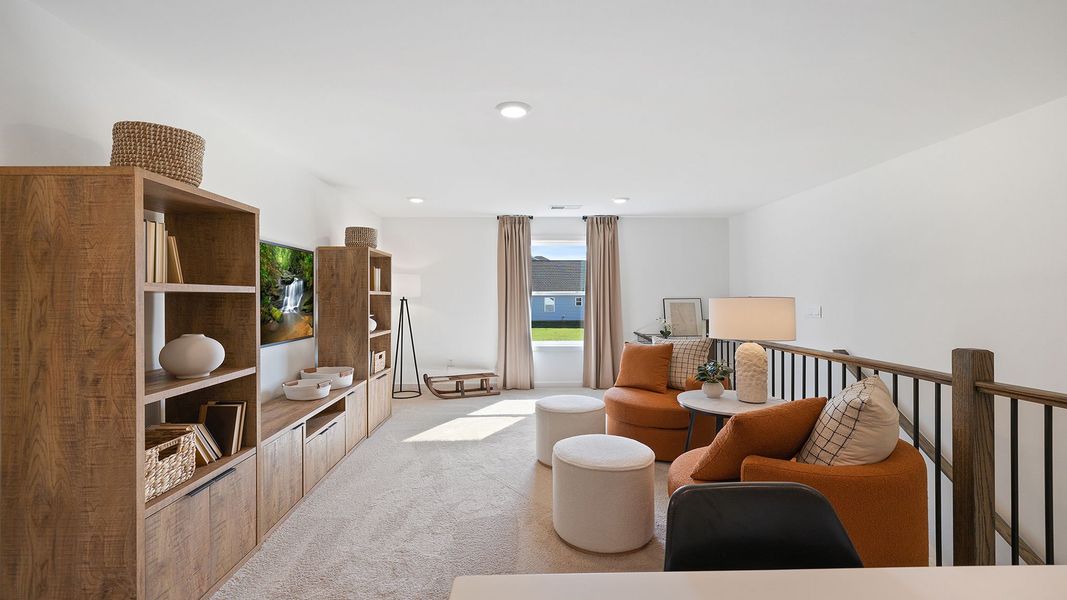 Furnished interior view inside a new home in Adams Glen, Greenville (Image 25).