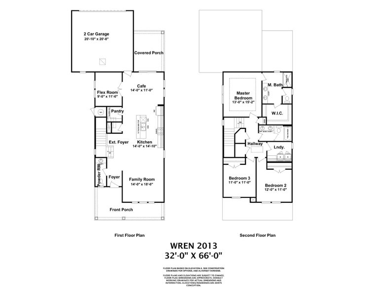 2D floor plan layout of this home in Tillery Park, Grovetown, GA (Image 3).