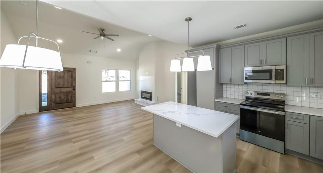 Furnished interior view inside a new home in , Carrollton (Image 9).