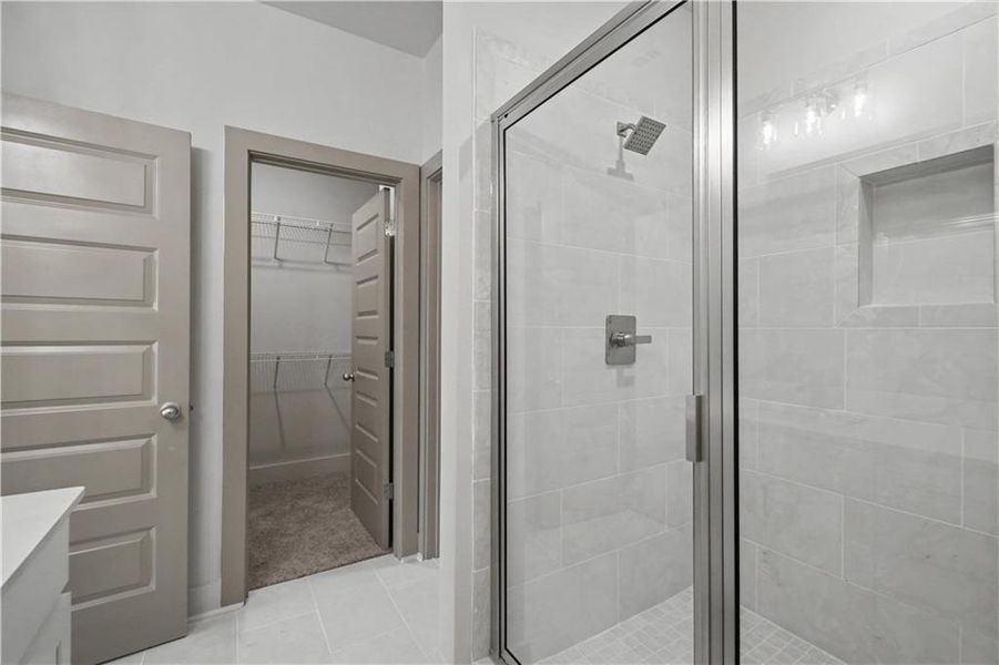 Furnished interior view inside a new home in , Norcross (Image 9).