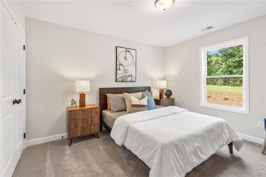 Furnished interior view inside a new home in Cherokee Township, Acworth (Image 16).