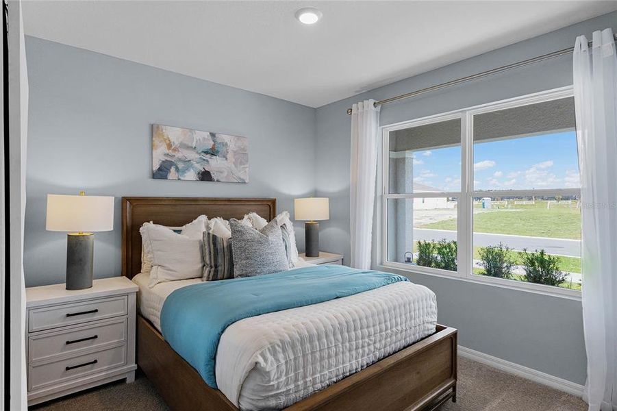 Furnished interior view inside a new home in Wind Meadows South, Bartow (Image 9).