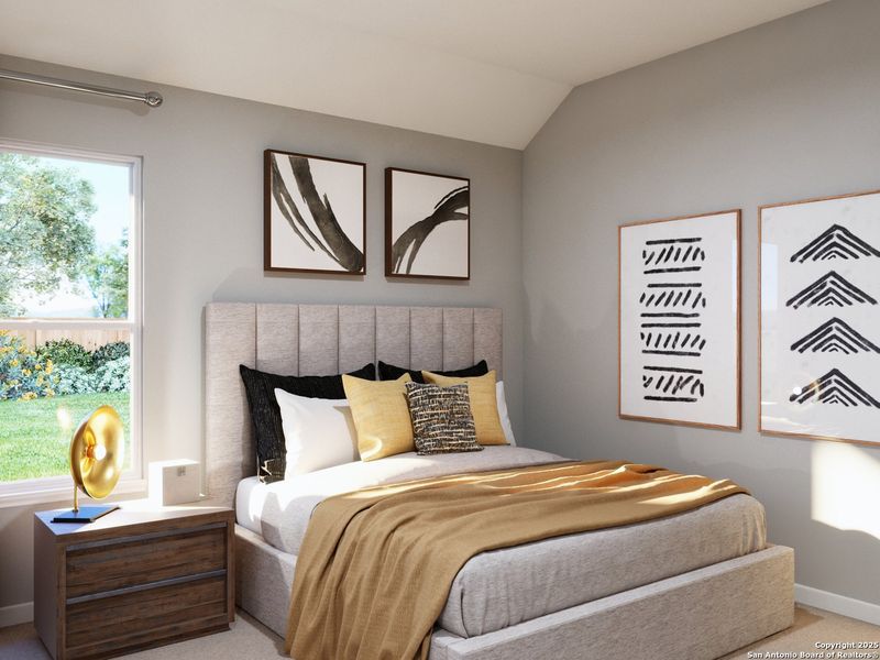 Furnished interior view inside a new home in Swenson Heights, Seguin (Image 9).