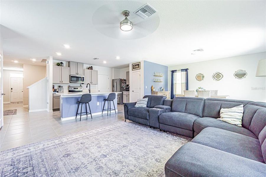 Furnished interior view inside a new home in Deerbrook, Land O' Lakes (Image 9).