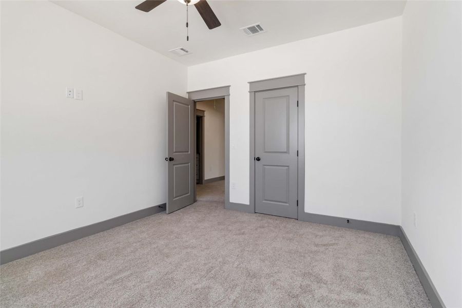 Bedroom #4 without virtual staging