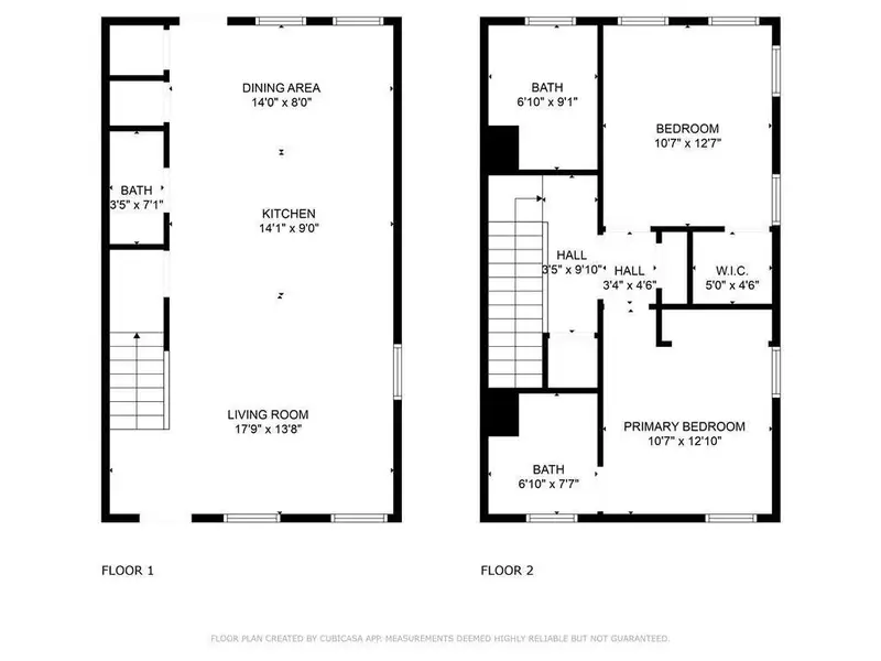 2D floor plan layout of this home in , Atlanta, GA (Image 4).
