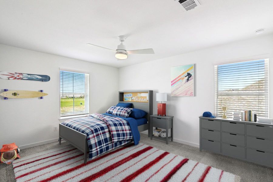 Bedroom 4 (*Photo not of actual home and used for illustration purposes only.) Bedroom 4 (*Photo not of actual home and used for illustration purposes only.)