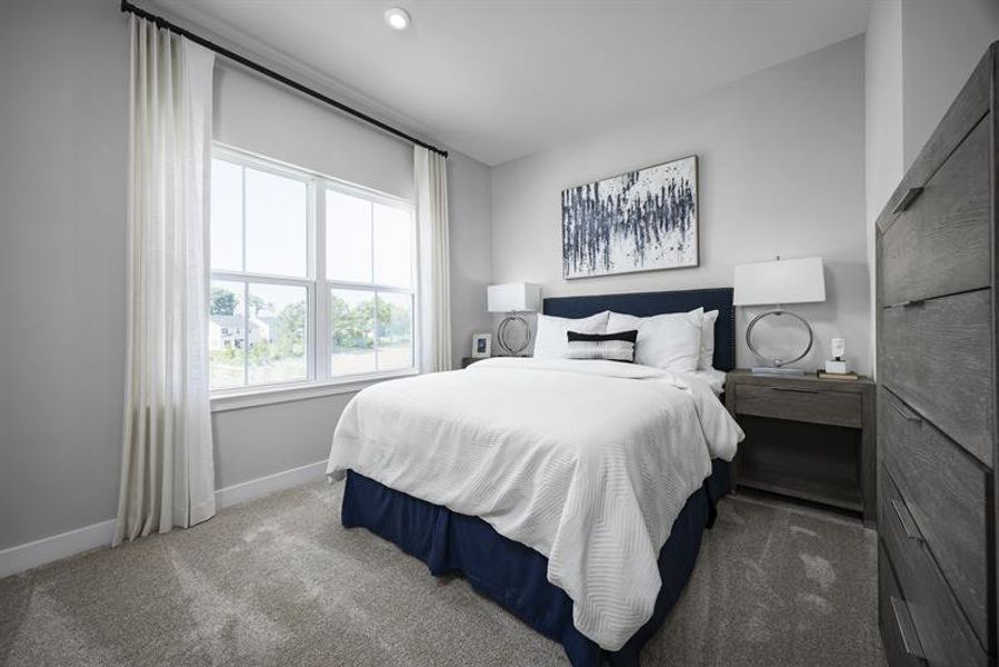 Representative furnished interior of a home built from the Serenade by Ryan Homes in Creek Water Townhomes, Indian Land (Image 10). Representative furnished interior of a home built from the Serenade by Ryan Homes in Creek Water Townhomes, Indian Land (Image 10).