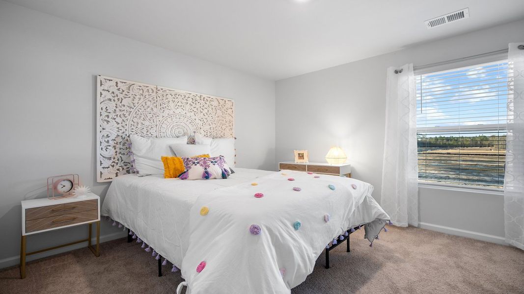 Furnished interior view inside a new home in The Groves at Bees Creek, Ridgeland (Image 32).