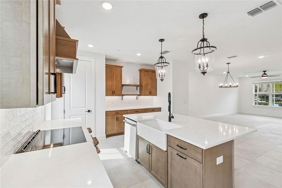 Furnished interior view inside a new home in Townes at Northlake, Oviedo (Image 5).