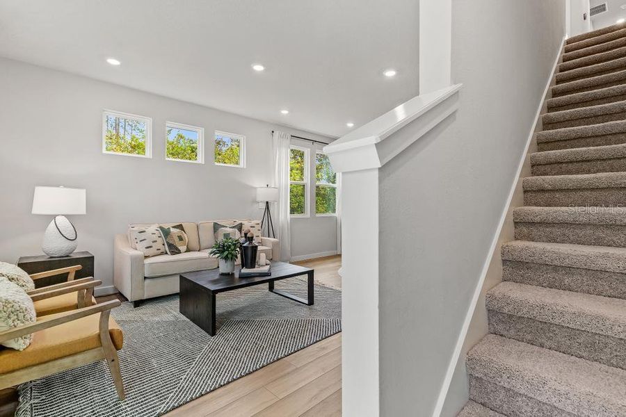 Furnished interior view inside a new home in , Jacksonville (Image 13).