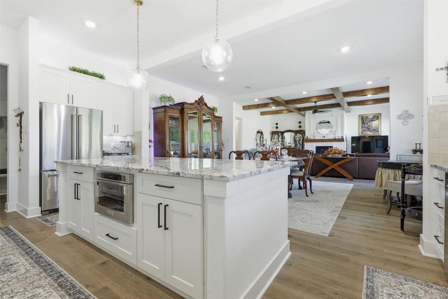 Furnished interior view inside a new home in Magnolia Woods - 70', Magnolia (Image 6).