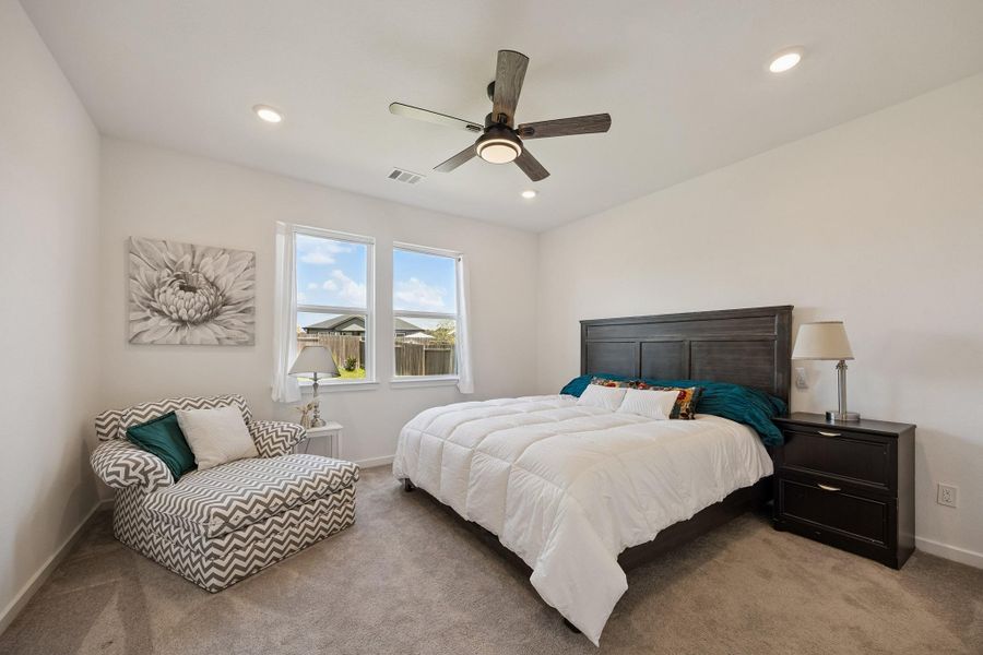 Primary Suite designed for both comfort and style.