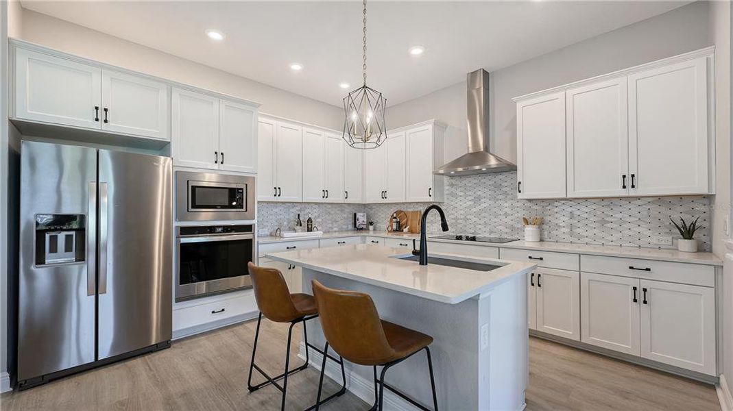 Furnished interior view inside a new home in , Sarasota (Image 7).