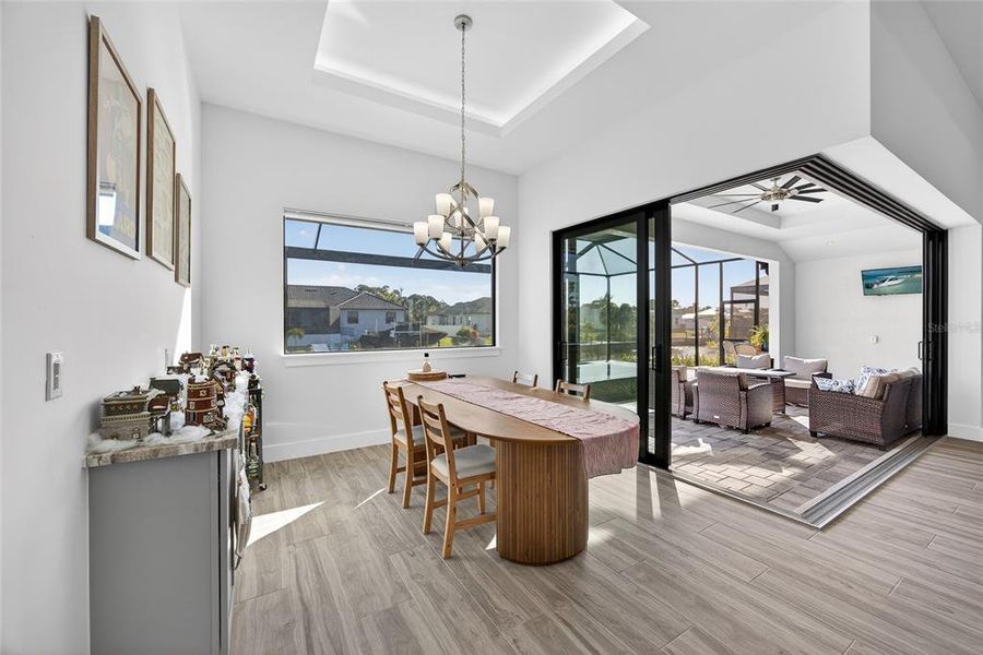 Furnished interior view inside a new home in , Cape Coral (Image 14). Furnished interior view inside a new home in , Cape Coral (Image 14).