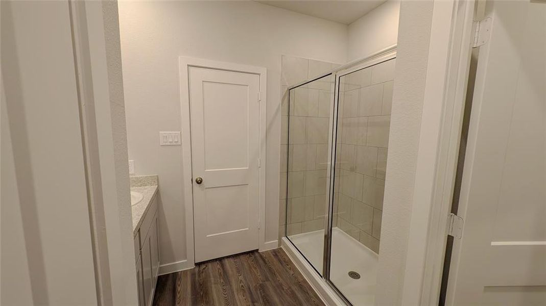 Master Bathroom with walk-in shower