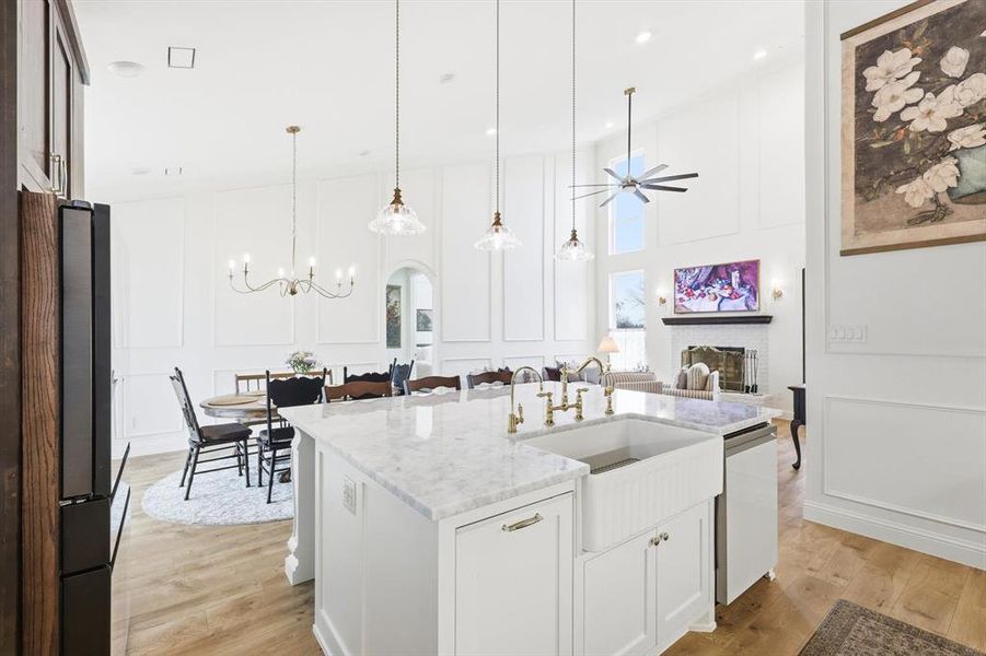 Furnished interior view inside a new home in , Melissa (Image 13).