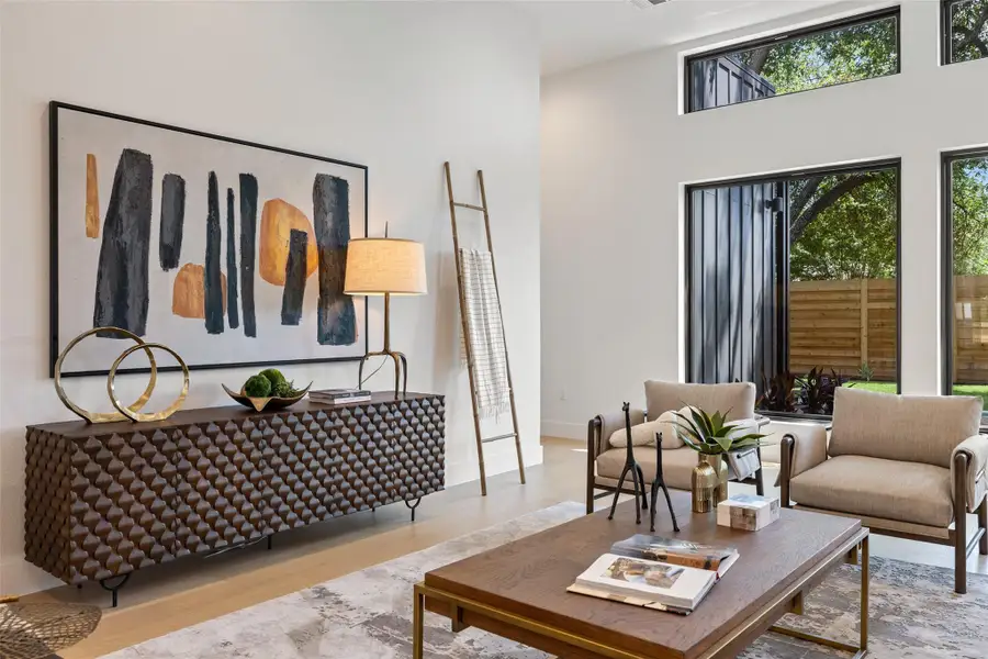 Furnished interior view inside a new home in , Austin (Image 13).