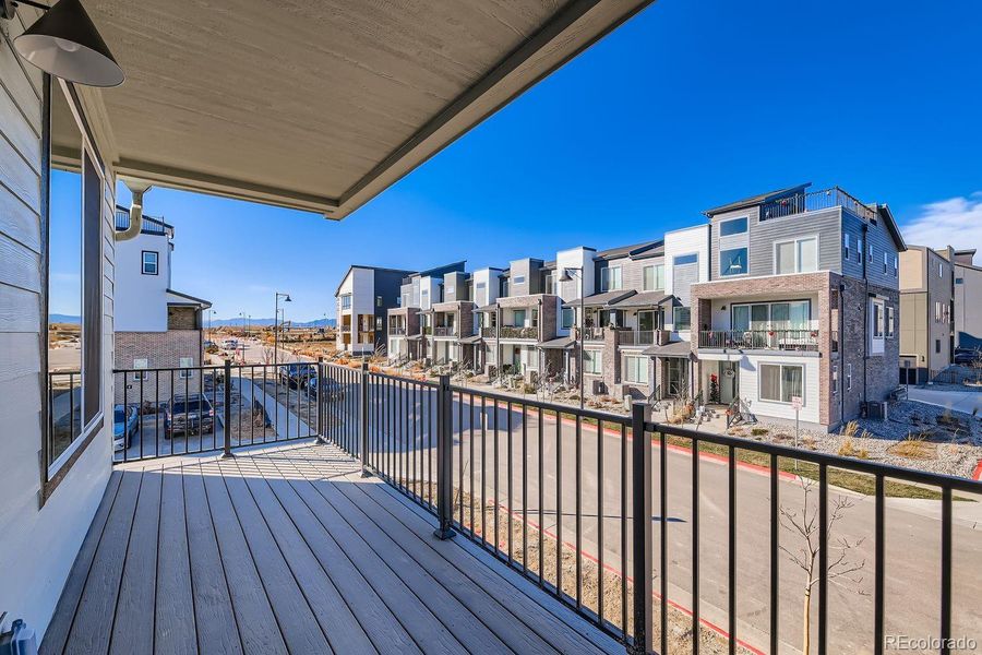 Exterior details and patio area of a home in , Broomfield (Image 21).