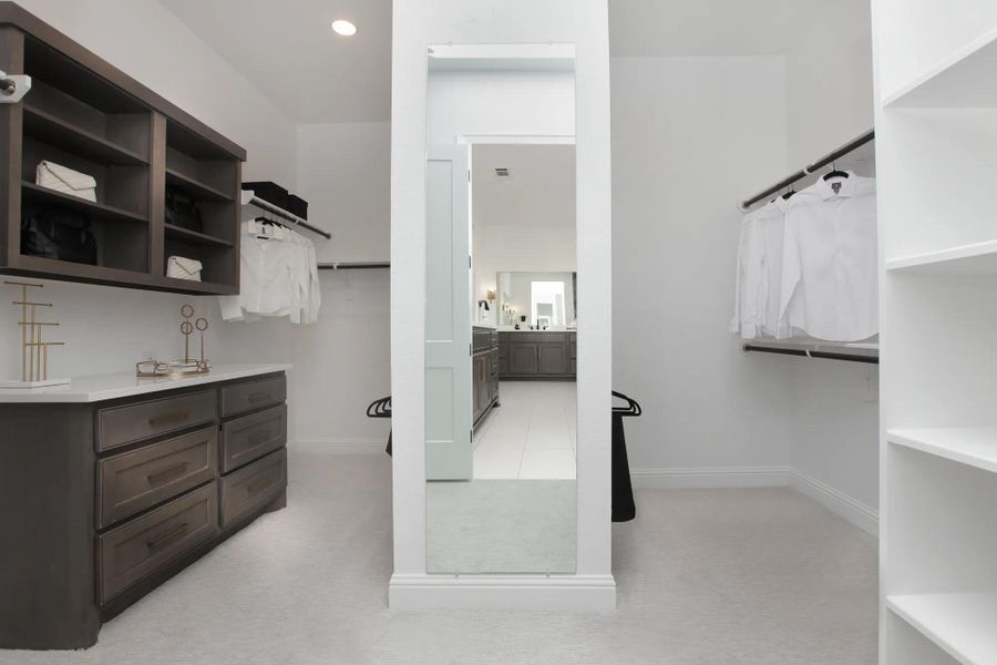 The Leighton Primary Suite Closet The Leighton Primary Suite Closet