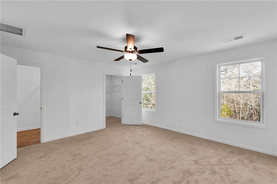 Spacious, unfurnished interior of a new home in Meece Townhomes, Easley (Image 22). Spacious, unfurnished interior of a new home in Meece Townhomes, Easley (Image 22).