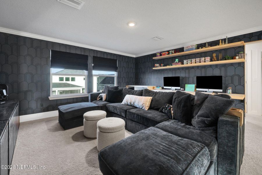 Furnished interior view inside a new home in , St. Augustine (Image 50).