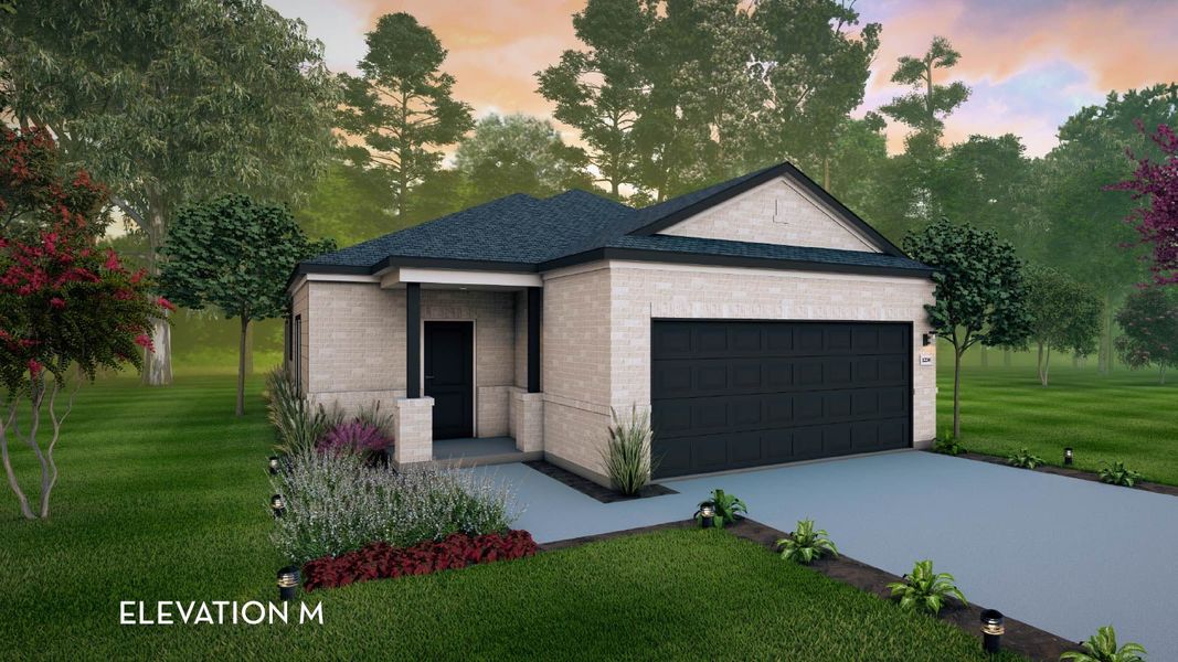 Representative exterior photo of a completed home built from the Pine II by CastleRock Communities in Cool Water, Jarrell, TX (Image 2). Representative exterior photo of a completed home built from the Pine II by CastleRock Communities in Cool Water, Jarrell, TX (Image 2).