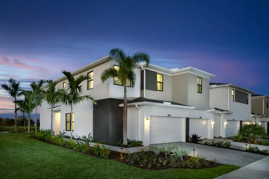 Representative exterior photo of a completed home built from the Ellery by Mattamy Homes in Tradition, Port St. Lucie, FL (Image 12). Representative exterior photo of a completed home built from the Ellery by Mattamy Homes in Tradition, Port St. Lucie, FL (Image 12).