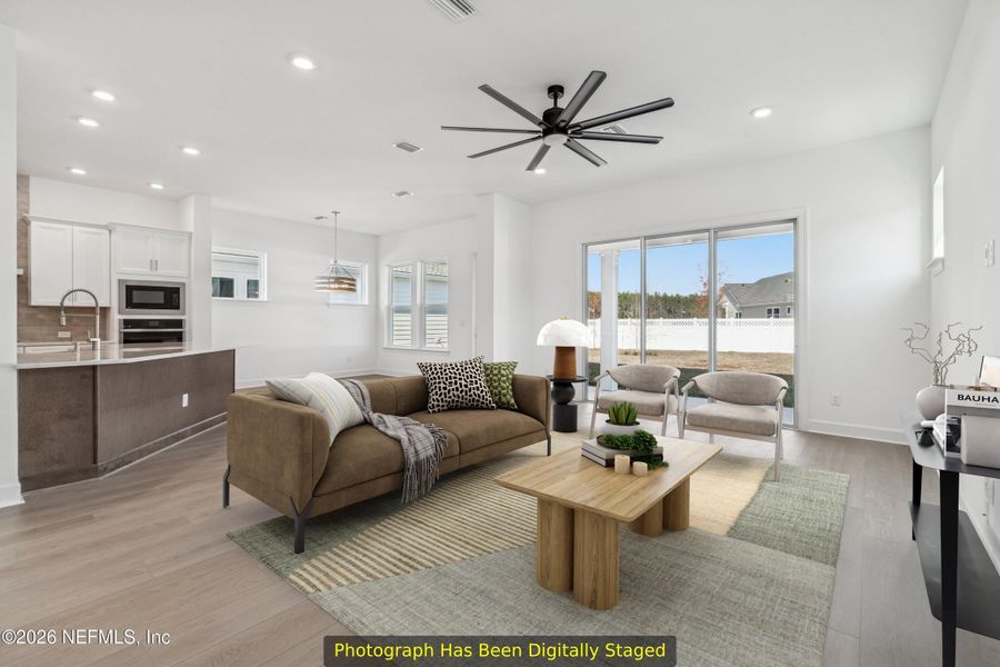 Furnished interior view inside a new home in Evergreen Island at Silverleaf - Executive, St. Augustine (Image 4).