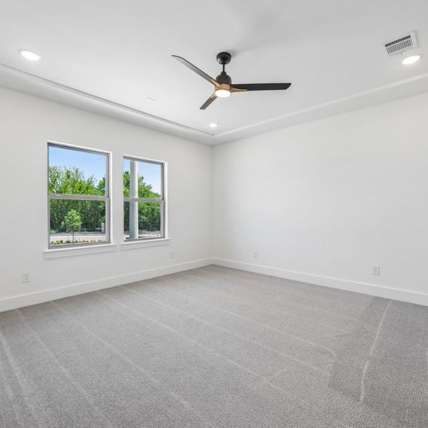 Spacious, unfurnished interior of a new home in The Parks at Wilson Creek, Celina (Image 63). Spacious, unfurnished interior of a new home in The Parks at Wilson Creek, Celina (Image 63).