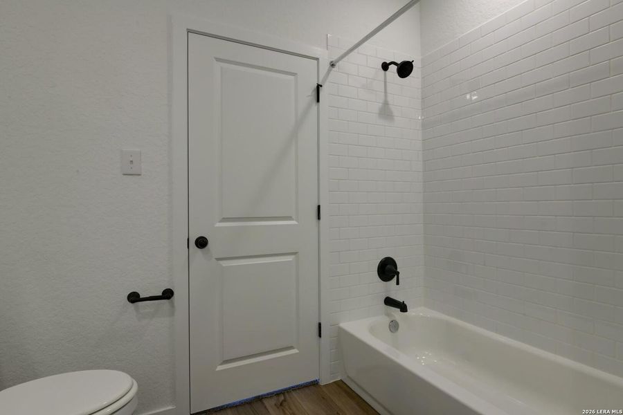 Furnished interior view inside a new home in Nopal Valley, San Antonio (Image 14).