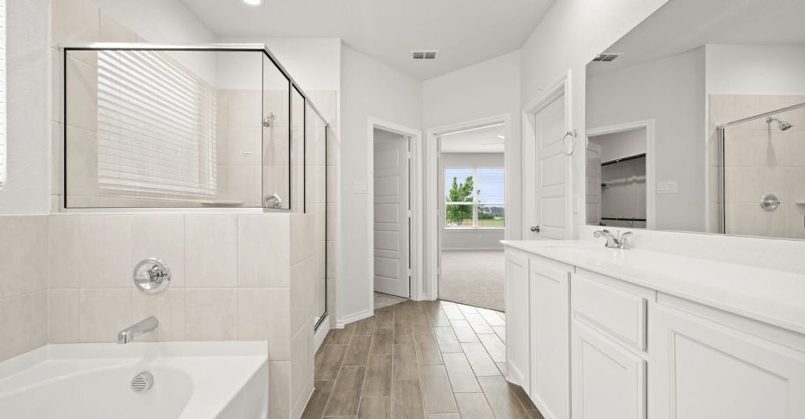 Representative exterior photo of a completed home built from the Oliver by Impression Homes in Redden Farms, Midlothian, TX (Image 24). Representative exterior photo of a completed home built from the Oliver by Impression Homes in Redden Farms, Midlothian, TX (Image 24).