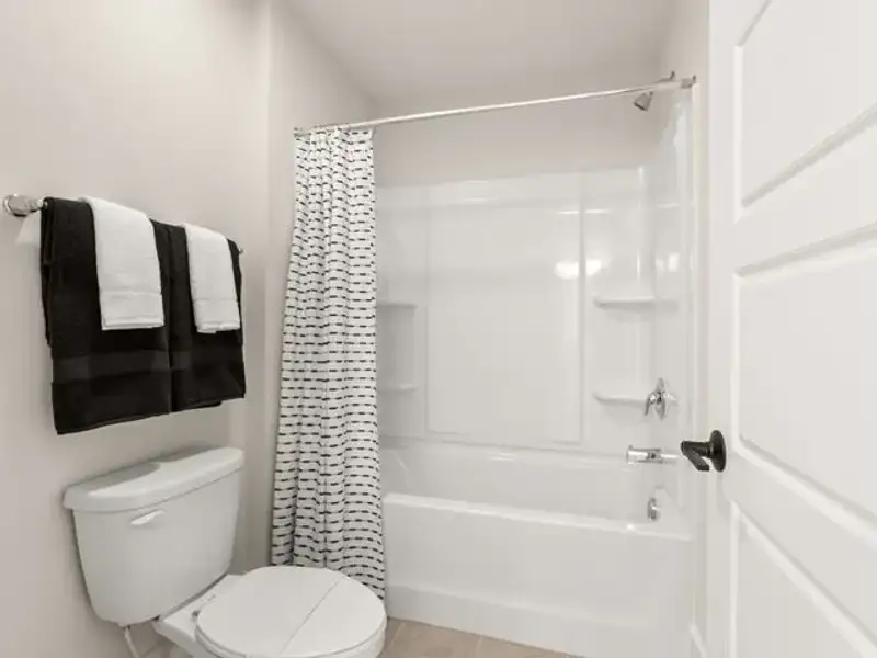 Representative furnished interior of a home built from the Riley by True Homes in Deerwood Place, North Charleston (Image 22).