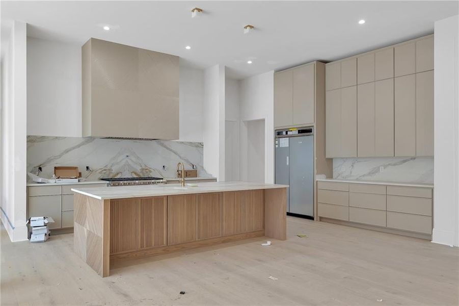 Furnished interior view inside a new home in , Atlanta (Image 4).