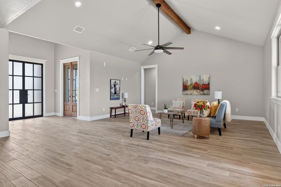 Furnished interior view inside a new home in , Bandera (Image 6). Furnished interior view inside a new home in , Bandera (Image 6).