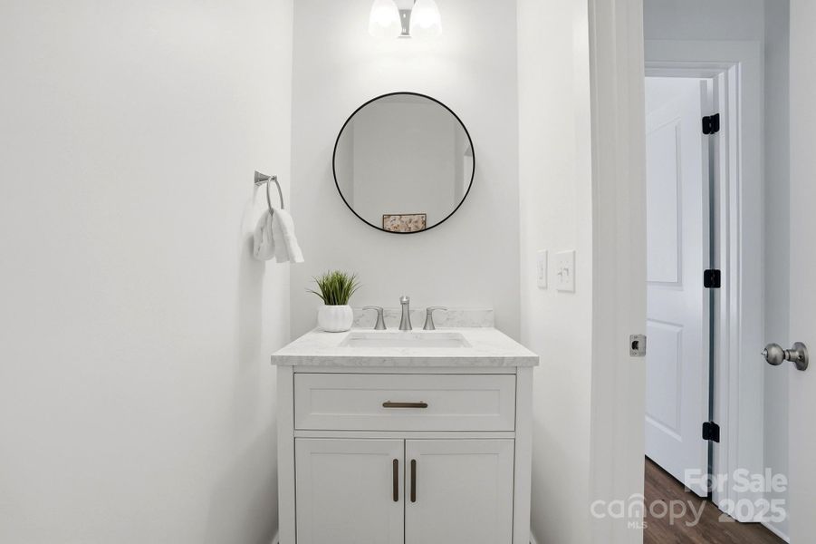 Half Bathroom off Hall