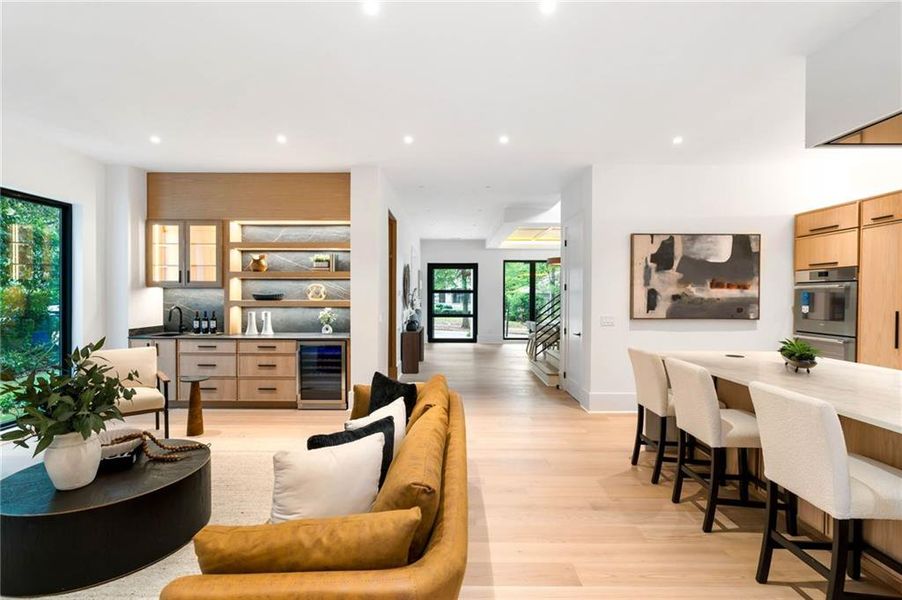 Furnished interior view inside a new home in , Atlanta (Image 37). Furnished interior view inside a new home in , Atlanta (Image 37).